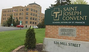 The School Sisters of St. Francis announced recently that St. Joseph Convent in Campbellsport will close at the end of 2014. (Catholic Herald photo by Steve Wideman)
