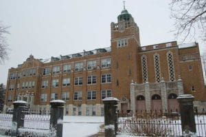 The facility that most recently housed the Marian Center for Nonprofits will be raised to make way for a new convent for the Sisters of St. Francis of Assisi. (Catholic Herald file photo by Ricardo Torres)