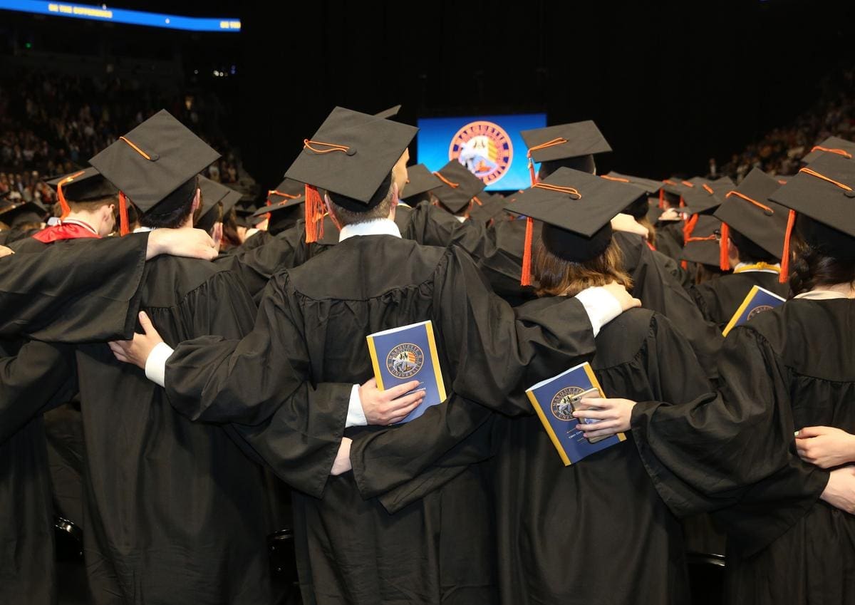Commencement; graduation; ceremony; Fiserv Forum; celebration;