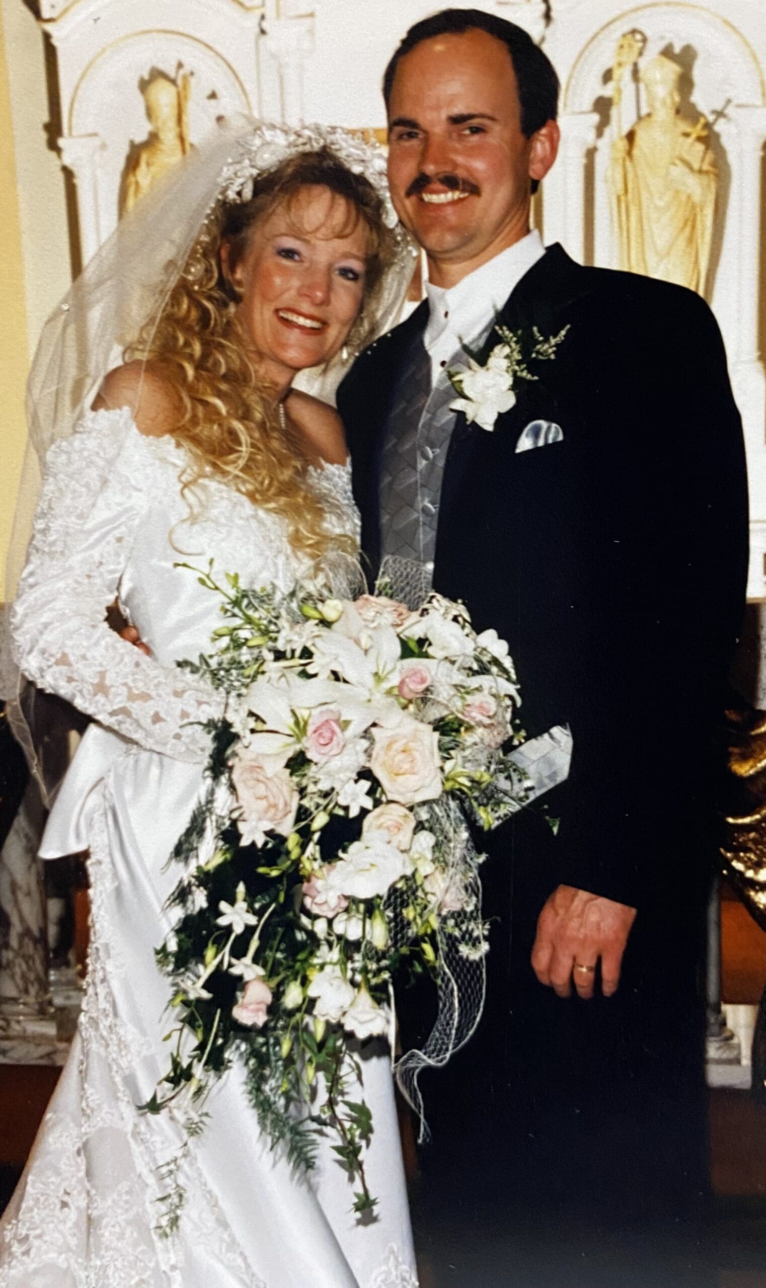 Miles wedding pic
